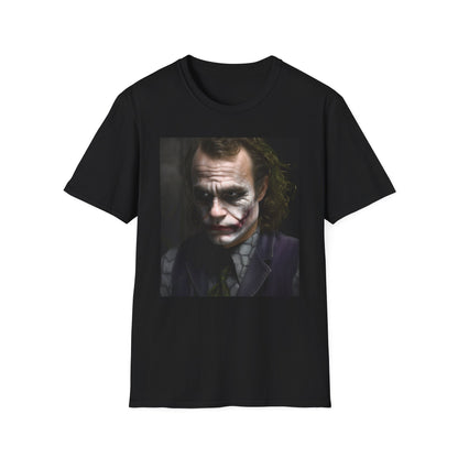 🃏 Joker's Insanity: A Watercolor Symphony of Chaos and Madness | T-Shirt | J | Prints with Passion