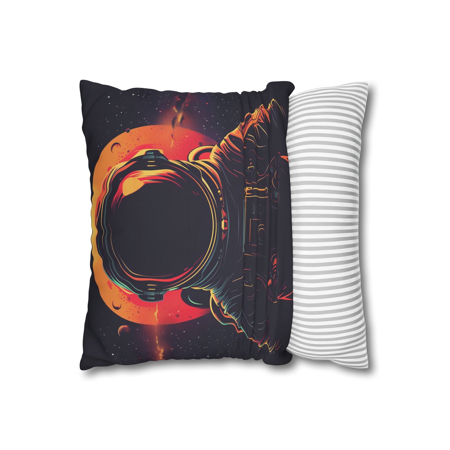 "Explore the stars with our Space Explorer astronaut pillowcase, a high-quality and stylish addition to your bedroom decor. Perfect for all seasons and makes a great gift! Shop now."