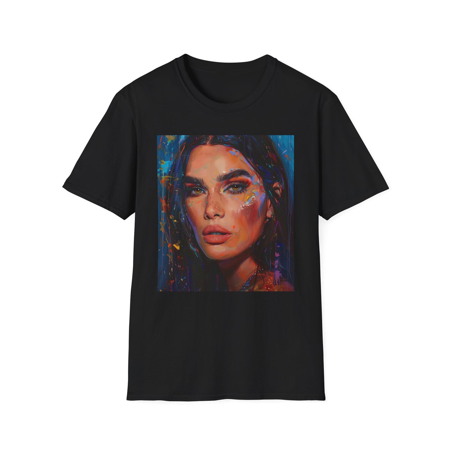 Captivating Catwalk: The Alluring Presence of Kendall Jenner | T-Shirt | Cotton, Crew neck, DTG, Men's Clothing, Neck Labels, Regular fit, T-shirts, Women's Clothing | Prints with Passion