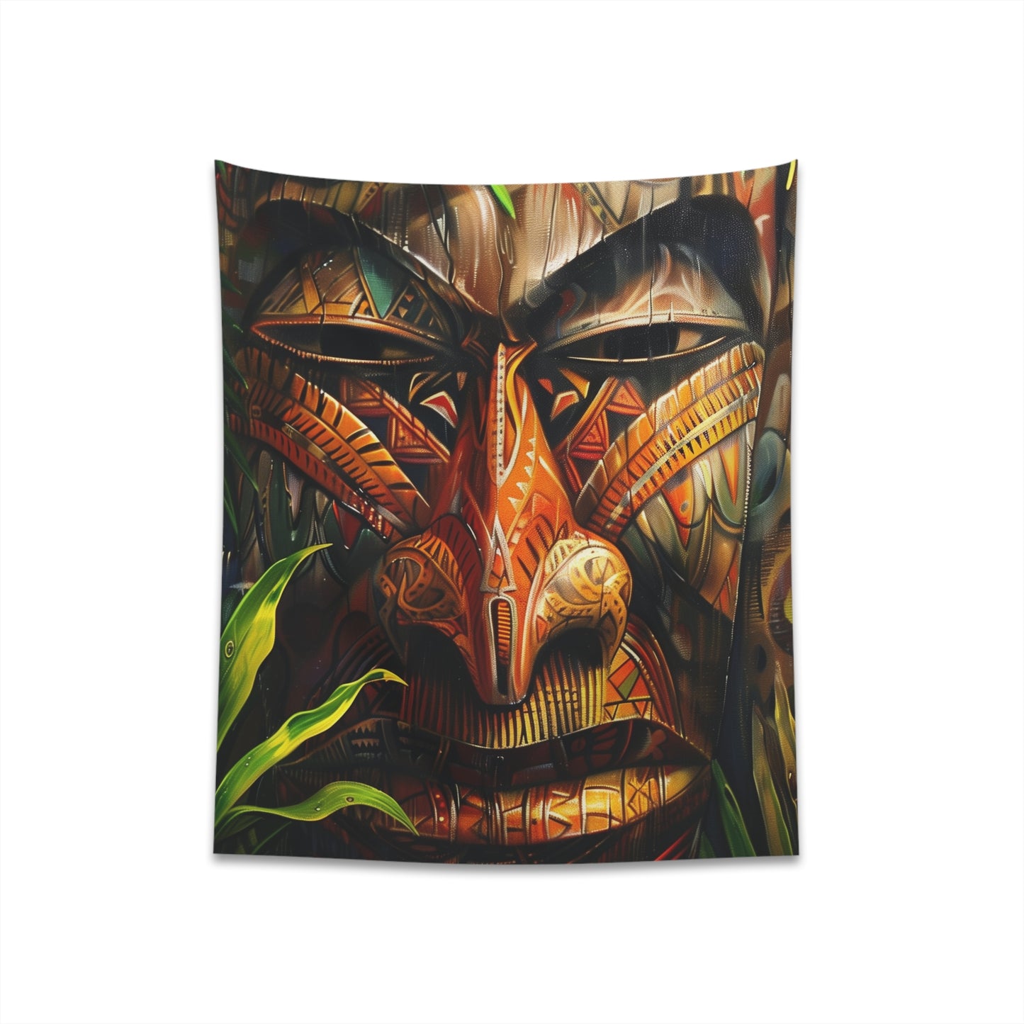 Spirit of Fiji Tapestry Mask | Vibrant colors, intricate designs | High-quality material | Perfect gift