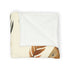 Bohemian Feathers Seamless Pattern — Plush Fleece Throw Blanket — Product Detail View 5