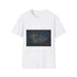 Firefly Constellation Celestial Lion Graphic Unisex Softstyle T-Shirt - Front Hero View | Prints With Passion