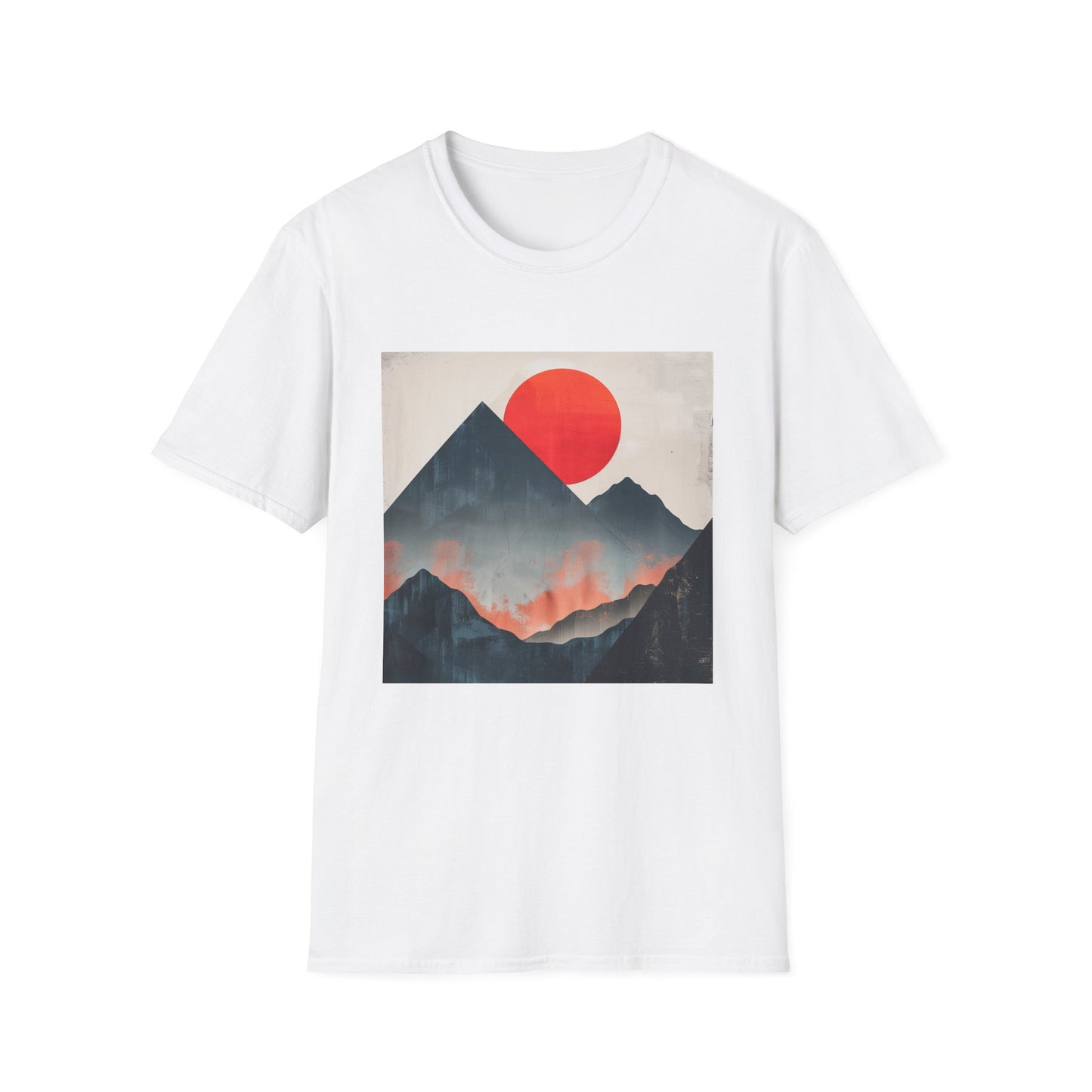 Mountain Majesty: A Minimalist Sunrise