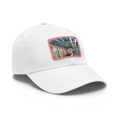 New York Subway Watercolor Snapback Cap