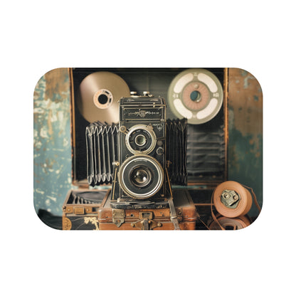 Retro Camera Bath Mat