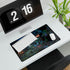 Robot Tending Starlight Garden — XL & XXL Desk Mat — Product Detail View 7
