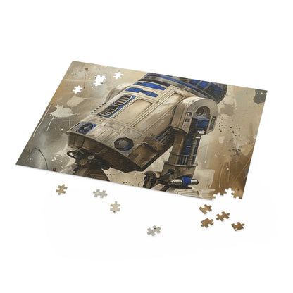 R2-D2 Star Wars jigsaw puzzle featuring everyone's favorite astromech droid. Perfect for Star Wars fans!