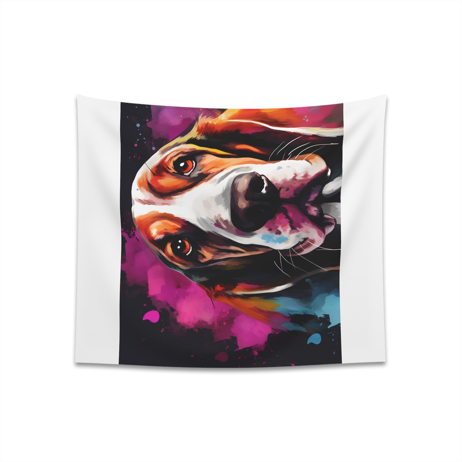 Basset Hound Tapestry: Adorable Design Celebrating Long Ears and Loyalty