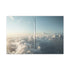 Skyscraper Shaped Like a Sword — Canvas Wall Art — Living Room Wall Lifestyle View