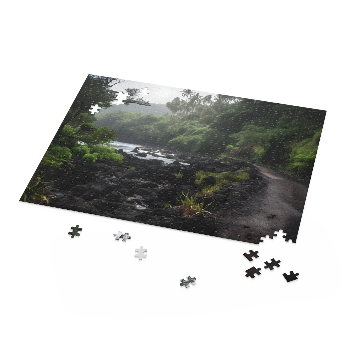 Maui Hawaii Puzzle Collection - Explore stunning landscapes and vibrant flora in this relaxing jigsaw puzzle. Perfect for mindfulness and escapism.