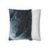 Shattered Moon Orbiting Ancient Relic (Edition II) — 40×40 Cushion Cover — Sofa & Living Room Lifestyle View