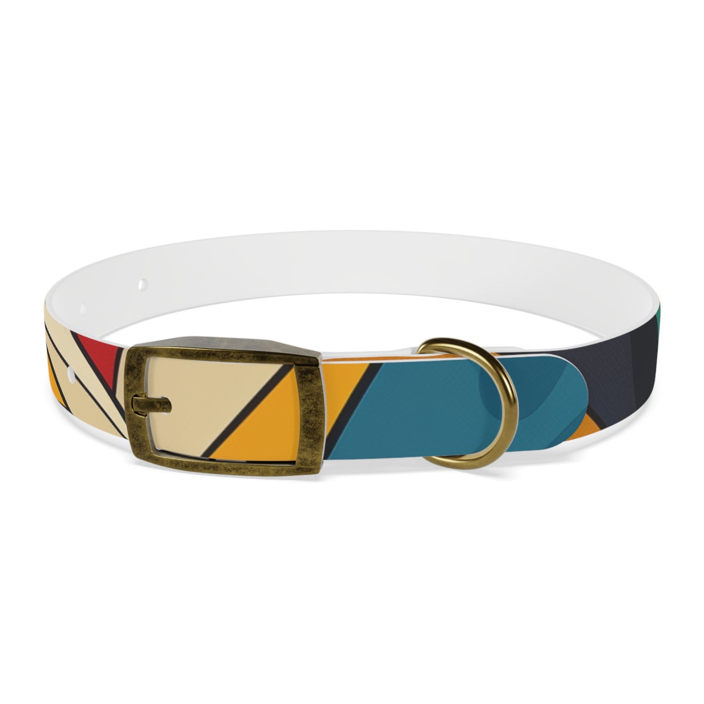 Retro Waves Dog Collar: Vibrant & Stylish