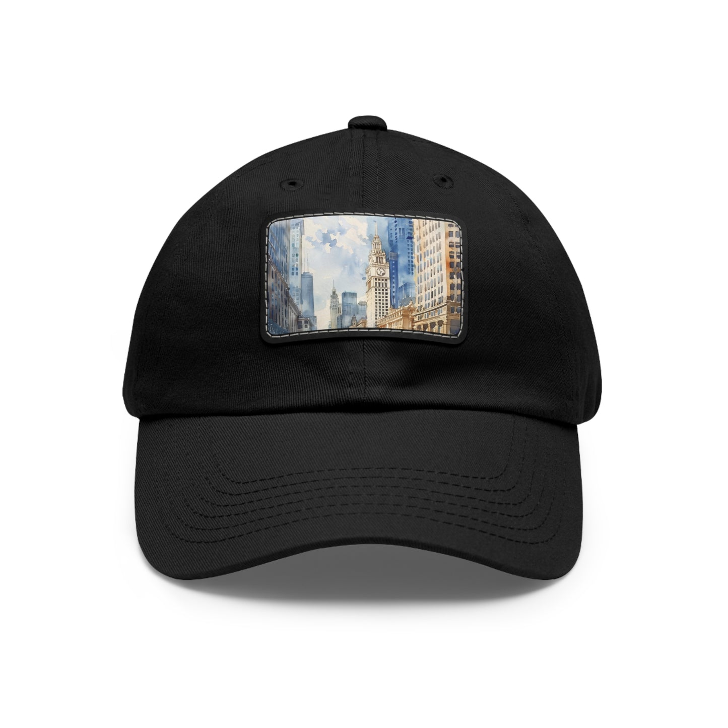 Chicago Skyline Splatter Cap