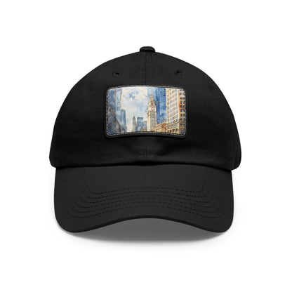 Chicago Skyline Splatter Cap