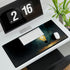 A Single Lightbulb Illuminating a Dark Room Symboli Gaming XXL Extended Desk Mat