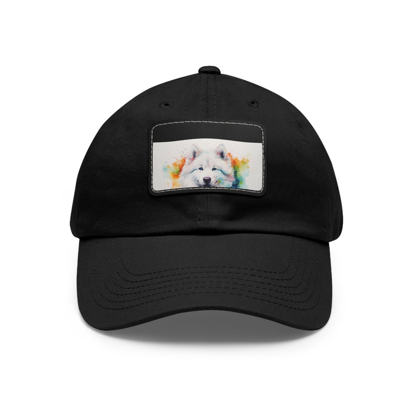 Watercolor Samoyed Charm Baseball Cap