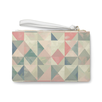 Pastel Geometrics Clutch Bag