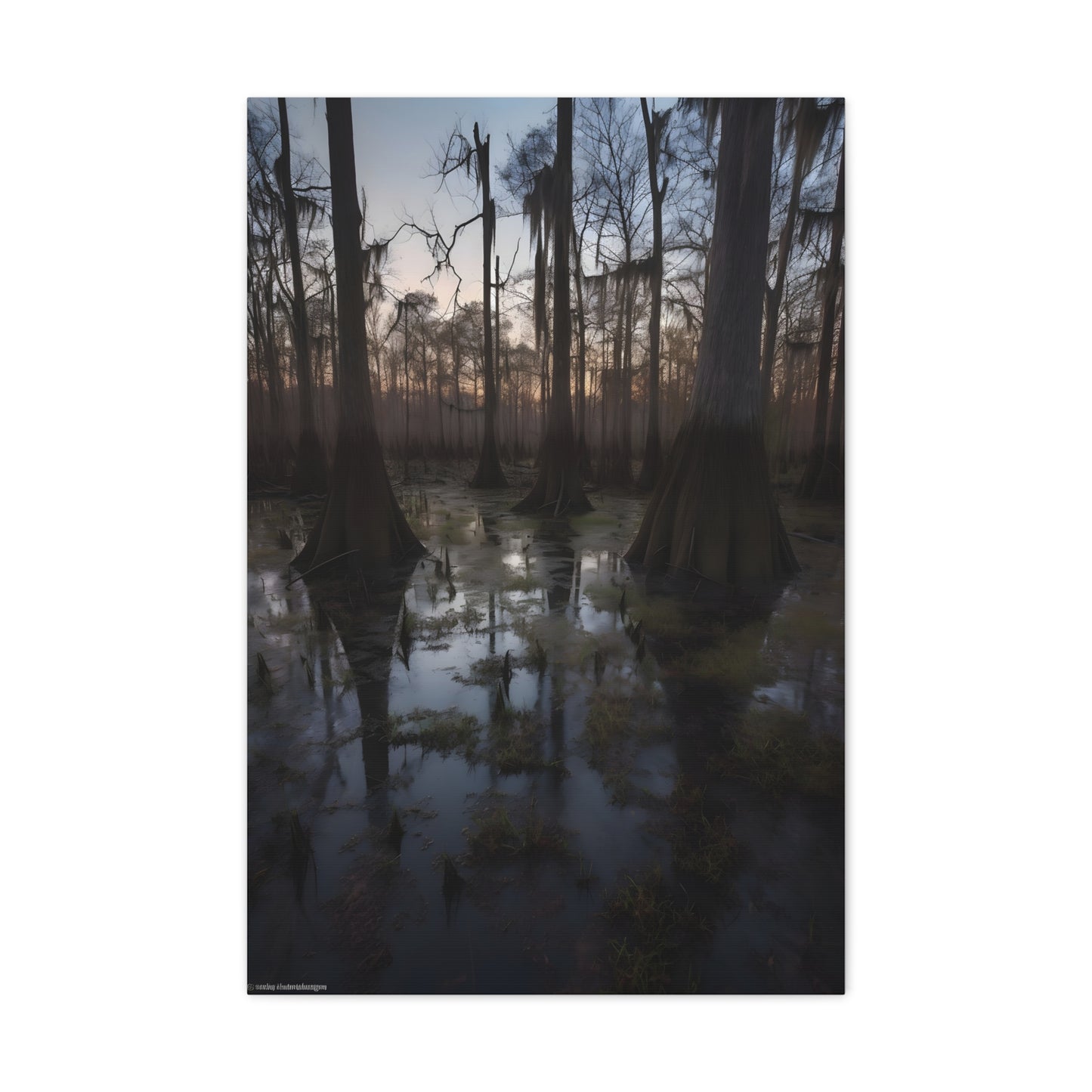 Southern Dreams: Cypress and Spanish Moss Canvas | Canvas | Art & Wall Decor, Canvas, Fall Picks, Hanging Hardware, Home & Living, Indoor, Top Spring Products, Valentine's Day promotion | Prints with Passion