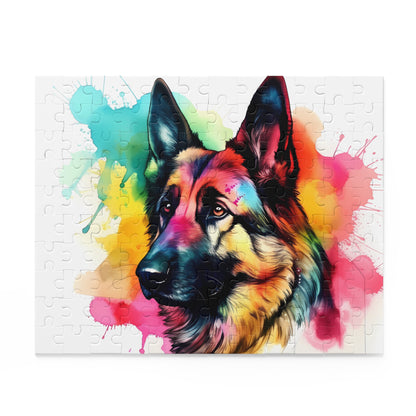 Adorable German Shepherd Jigsaw Puzzle