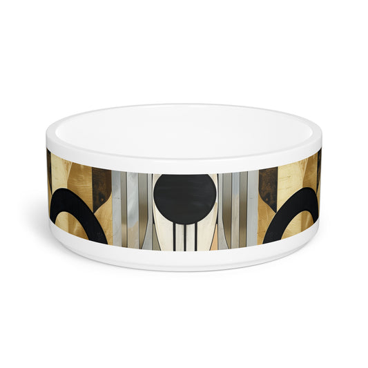 Whimsical Abstract Pet Bowl