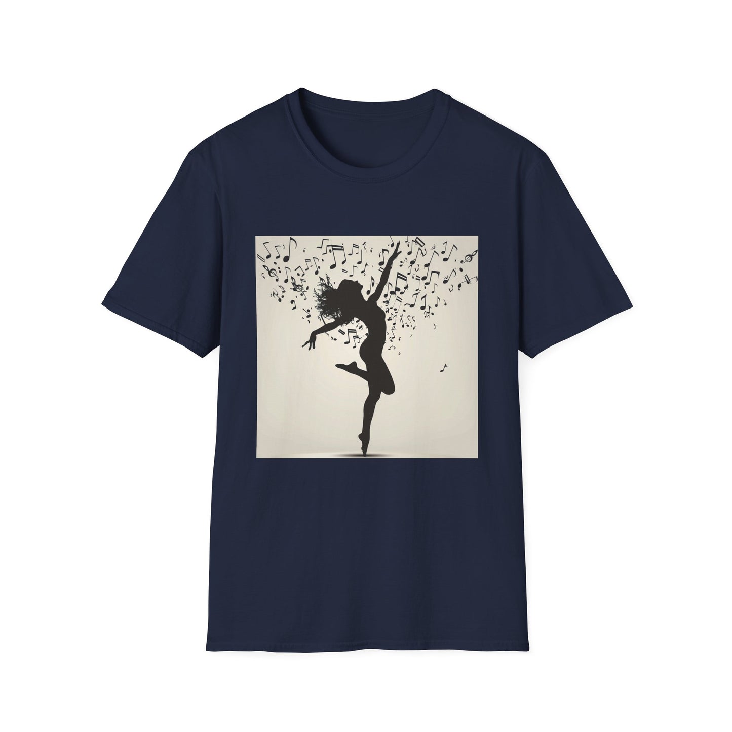 Symphony of Motion: A Dancer's Silhouette in Harmony