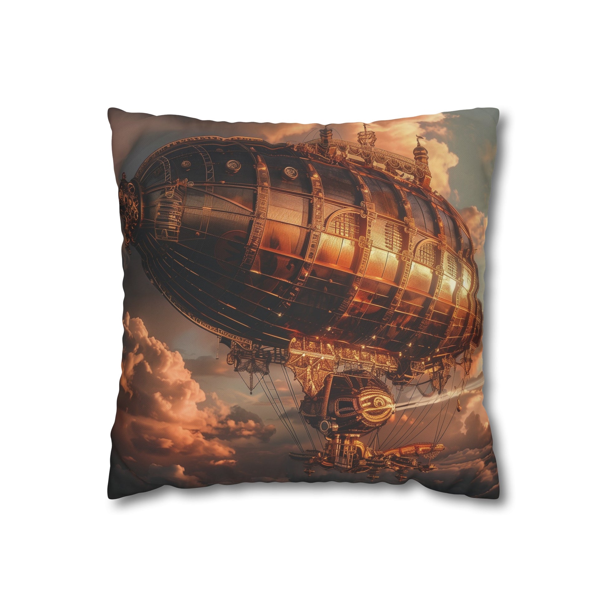 Steampunk Sky Captain Pillowcase | Pillow Cases | All Over Print, AOP, Bed, Bedding, Home & Living, Indoor, Pillow Case, Pillow Covers, Pillows & Covers, Sublimation | Prints with Passion