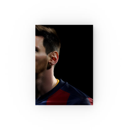 "Legacy in the Making: Messi Journal - High-quality, versatile, and stylish tribute to Lionel Messi's football journey. Makes a great gift! Shop now."