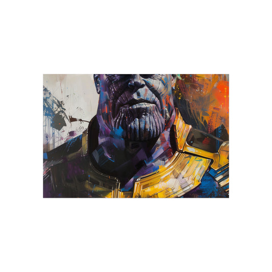 Thanos Painting 2 Poster