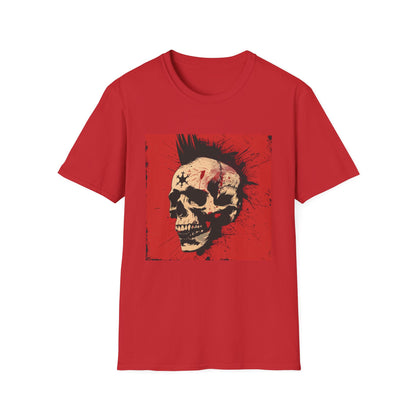 Anarchy's Anthem: Punk Rock Skull T-Shirt