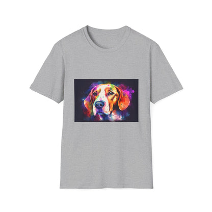 🐾 Beagle Harmony: A Watercolor Tapestry of Joy and Curiosity