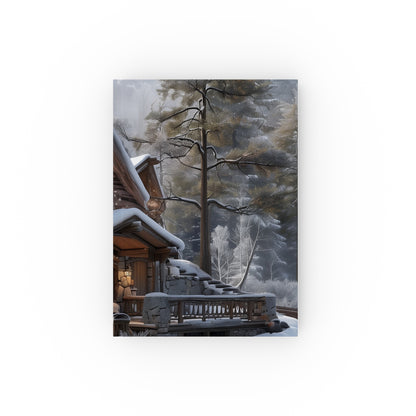 "Mountain Whispers: A Cabin Journal - Rustic design for outdoor adventures, poems, and reflection"