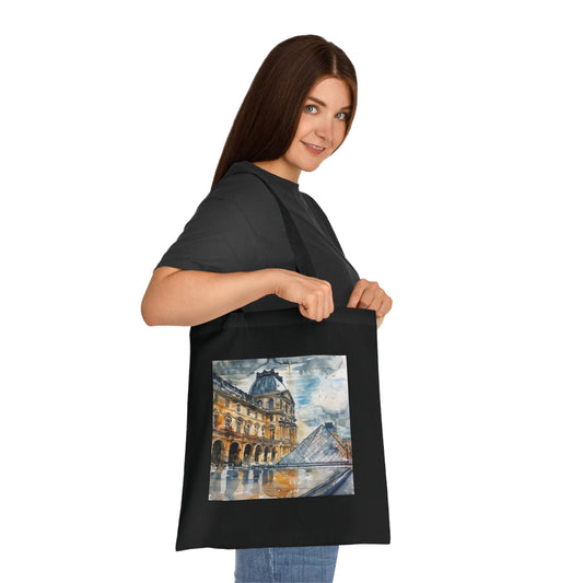 Parisian Watercolor Dreams Tote Bag | Tote Bag | Accessories, Bags, Cotton, DTG, Totes | Prints with Passion