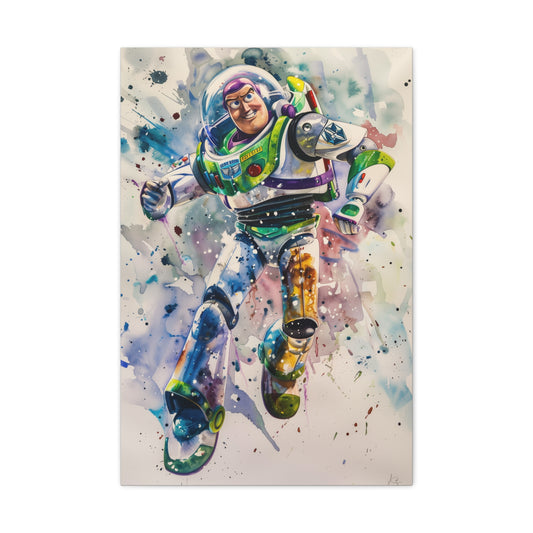 Buzz Lightyear Canvas: To Infinity and Beyond! | Canvas | Art & Wall Decor, Canvas, Fall Picks, Hanging Hardware, Home & Living, Indoor, Top Spring Products, Valentine's Day promotion | Prints with Passion