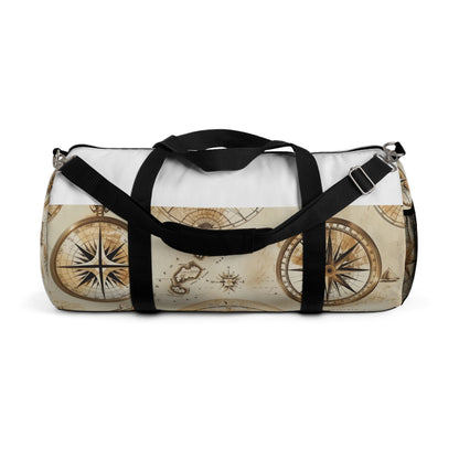 Explorer's Vintage Map Duffel