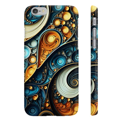 Fractal Dimensions: Abstract Pattern Phone Case