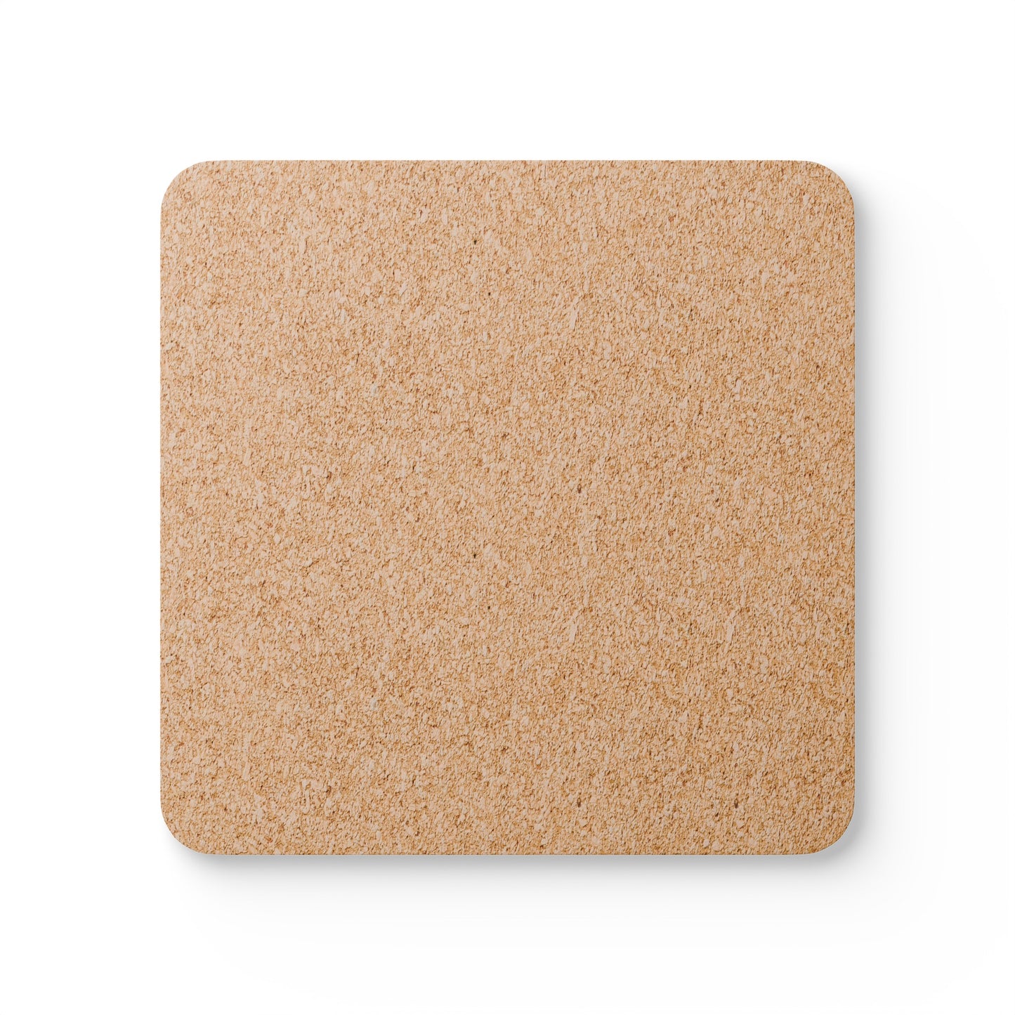 Artisan Tile Corkwood Coaster Set: Seamless Style