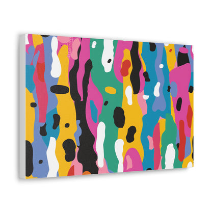 Vibrant Abstract Canvas Art