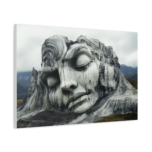 Mountains Shaped Like Sleeping Titans — Canvas Wall Art — Product Detail View 6
