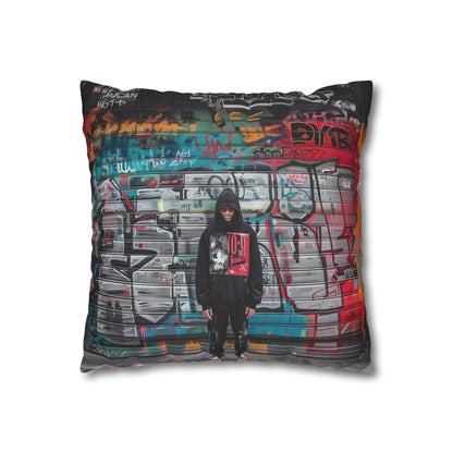 "Urban Typography Word Up Pillowcase - High-Quality & Stylish Design for Bold Sleep Style | Makes a Great Gift - Shop Now!"