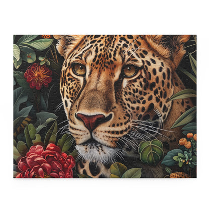 "Stunning Cheetah Wildlife Jigsaw Puzzle - piece together the majesty of a cheetah in its natural habitat"