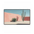 Minimal Desert Scene with Sharp Shadows Gaming XXL Extended Desk Mat