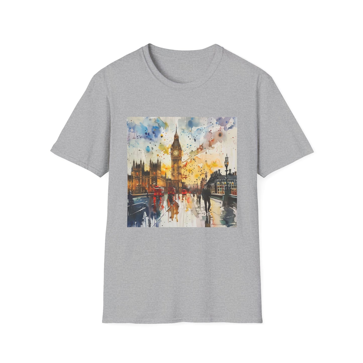 ## London Calling: Big Ben Watercolor T-Shirt