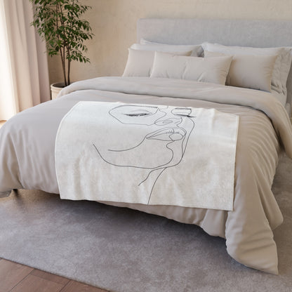 this blanket is not only a functional piece but also a work of art that will enhance any room. Whether you use it as a throw on your couch or bed