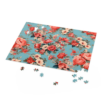 Vintage Fabric Pattern Jigsaw Puzzle