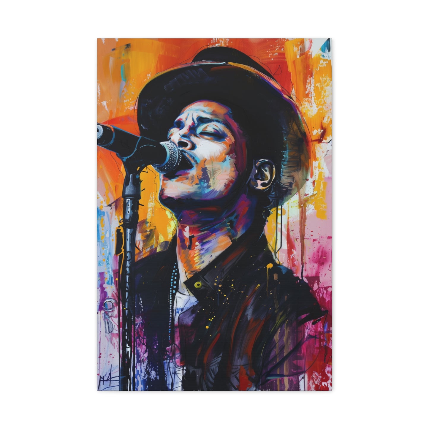 Canvas: Bruno Mars MGM Tickets Tribute | Canvas | Art & Wall Decor, Canvas, Fall Picks, Hanging Hardware, Home & Living, Indoor, Top Spring Products, Valentine's Day promotion | Prints with Passion