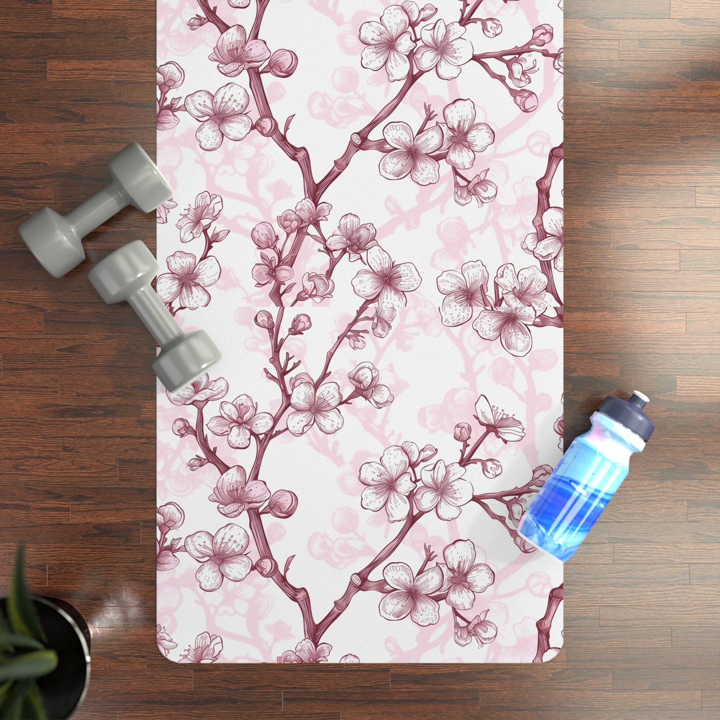 Cherry Blossom Yoga Mat: Harmony