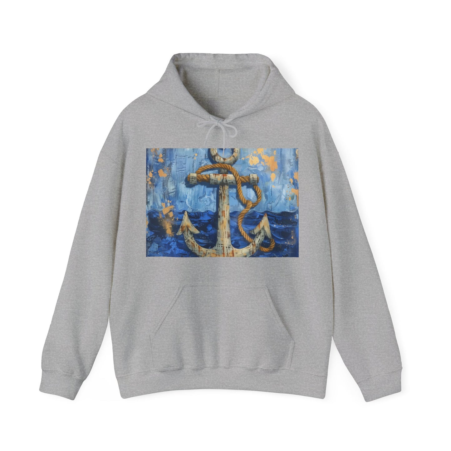 Steady Course: Navigate Life's Seas with This Nautical Hoodie