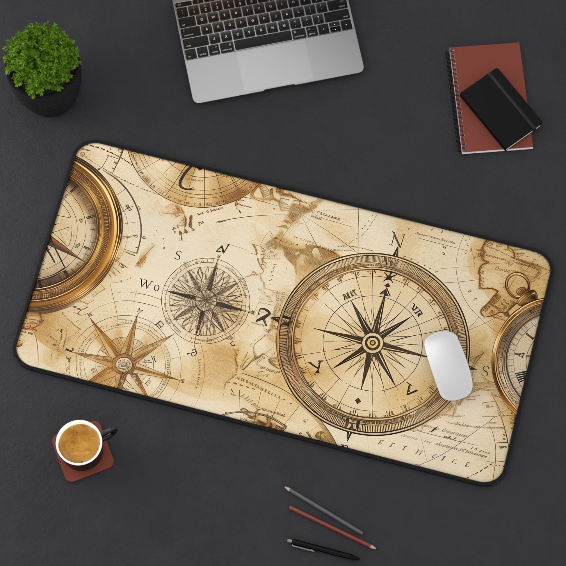 Vintage Maps Desk Mouse Pad | Desk Mat | Accessories, Back-to-School, Desk, Fall Bestsellers, Home & Living, Mouse pad, Mouse Pads, Mousepad, Seasonal Picks, Stationery, TikTok | Prints with Passion