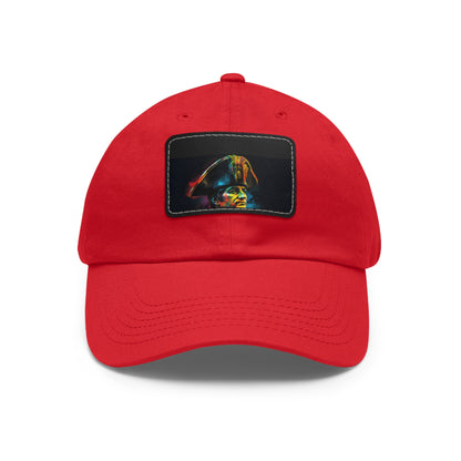 Neon Napoleon Watercolor Baseball Cap