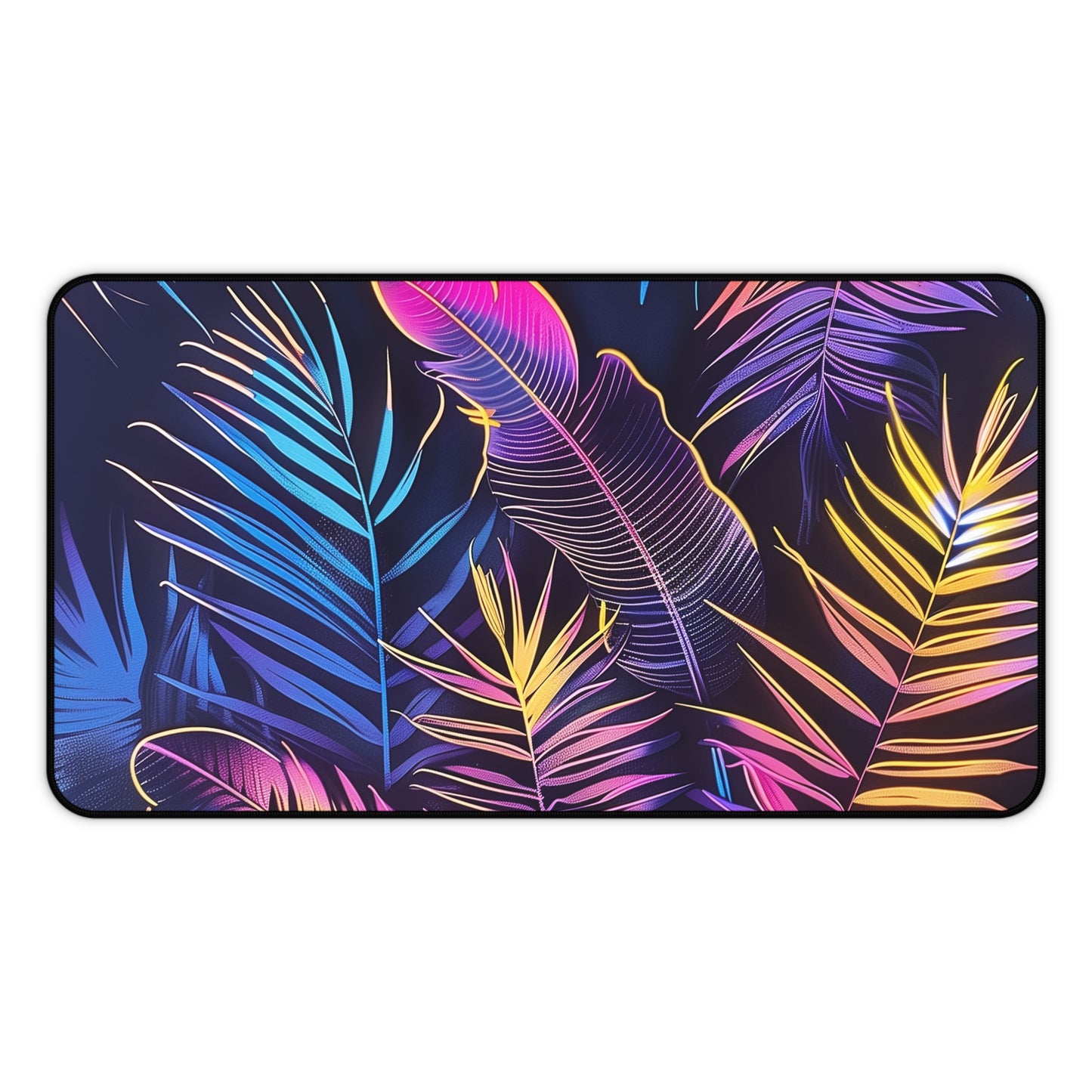 Neon Jungle Desk Mat: Elevate Your Workspace